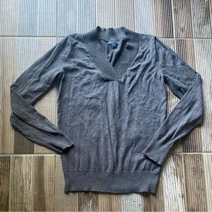 GAP Charcoal V-Neck Sweater